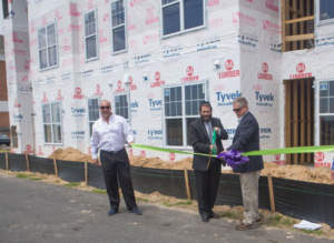 A ribbon cutting should have mark the completion of a building or project and be available for tours.